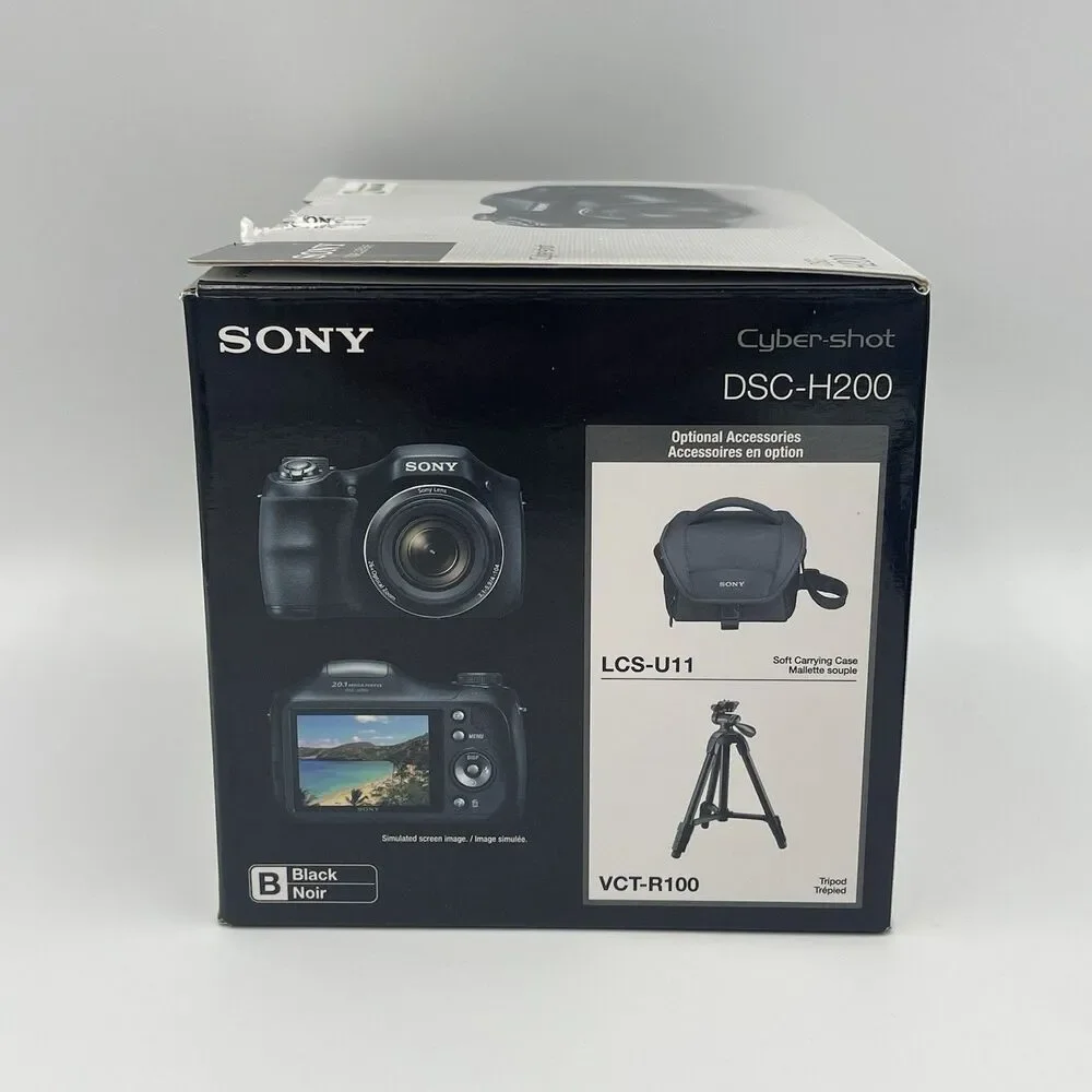 Sony Cyber-Shot DSC-H200 20.1MP 26x Digital Camera - *BATTERY COMPARTMENT STUCK*